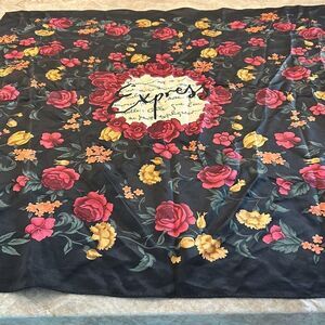 Express Roses Satin Scarf